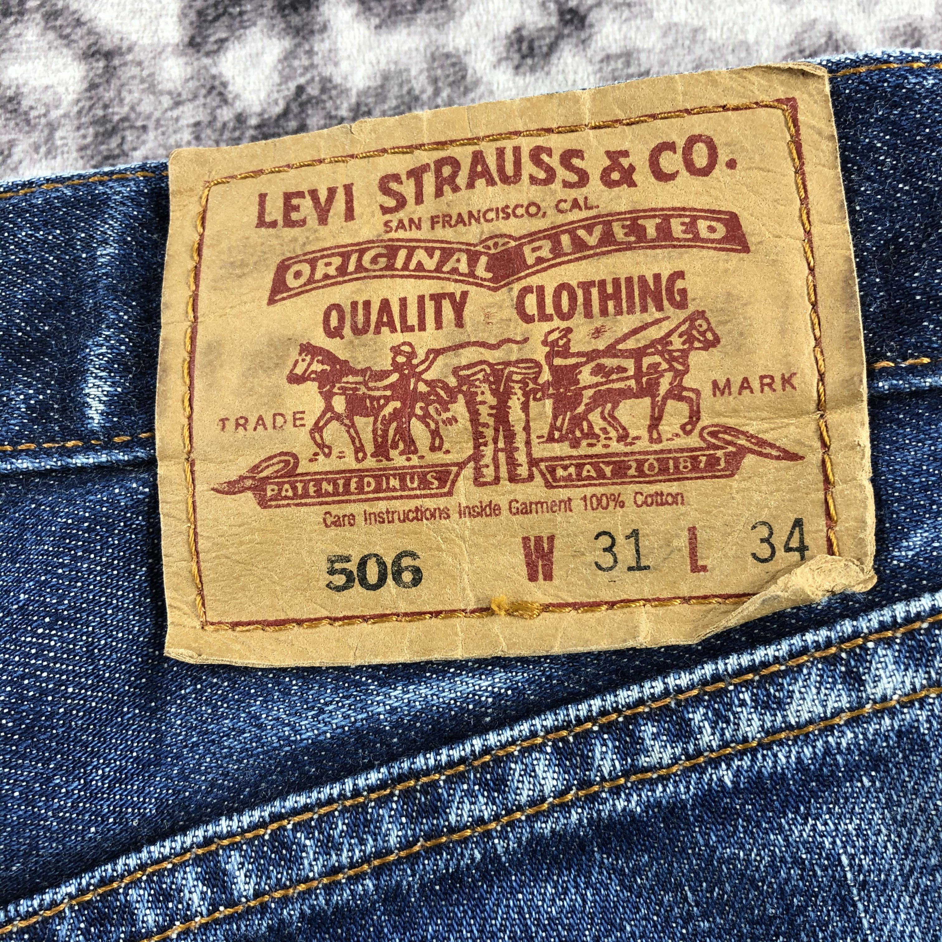 Levi's × Vintage 90s Vintage Blue Wash Levis 506 Jeans-JM2764 Size US 30 / EU 46 - 7 Thumbnail