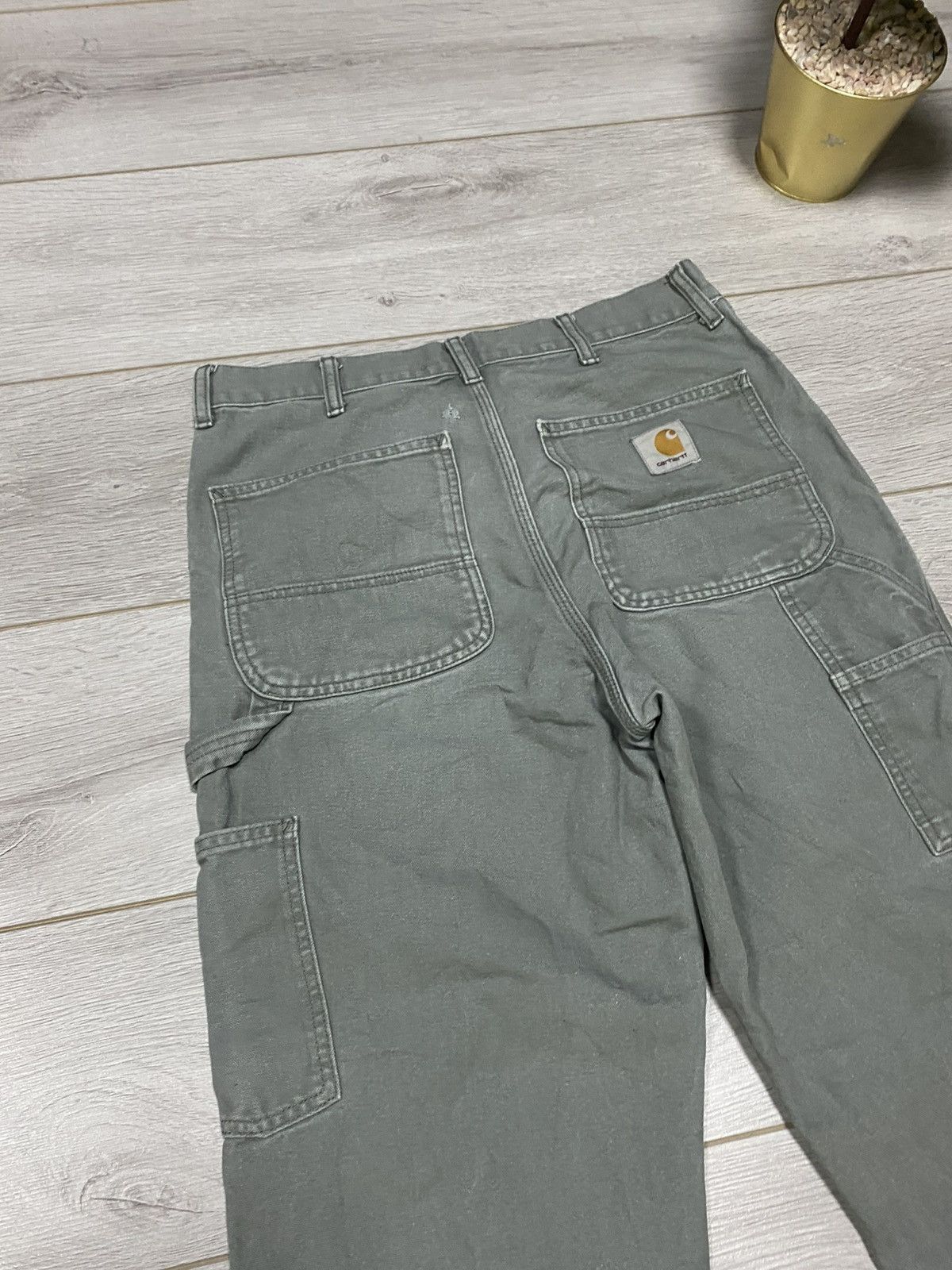 Carhartt Carhartt USA vintage double knee distressed cargo pants Size US 31 - 2 Thumbnail
