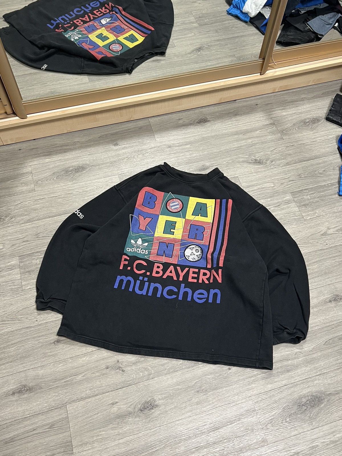 Adidas × Vintage Adidas F. C. Bayern vintage 90’s retro sweatshirt Size US XL / EU 56 / 4 - 1 Thumbnail