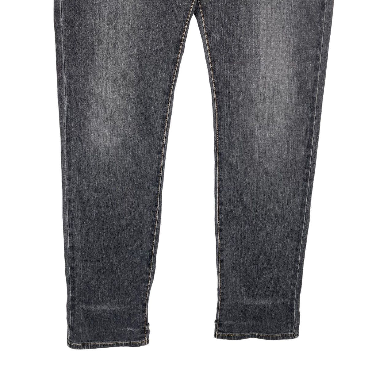 Japanese Brand WRANGLER FADED BLACK ZIPPER FLY JEANS W34 L44 Size US 34 / EU 50 - 4 Thumbnail