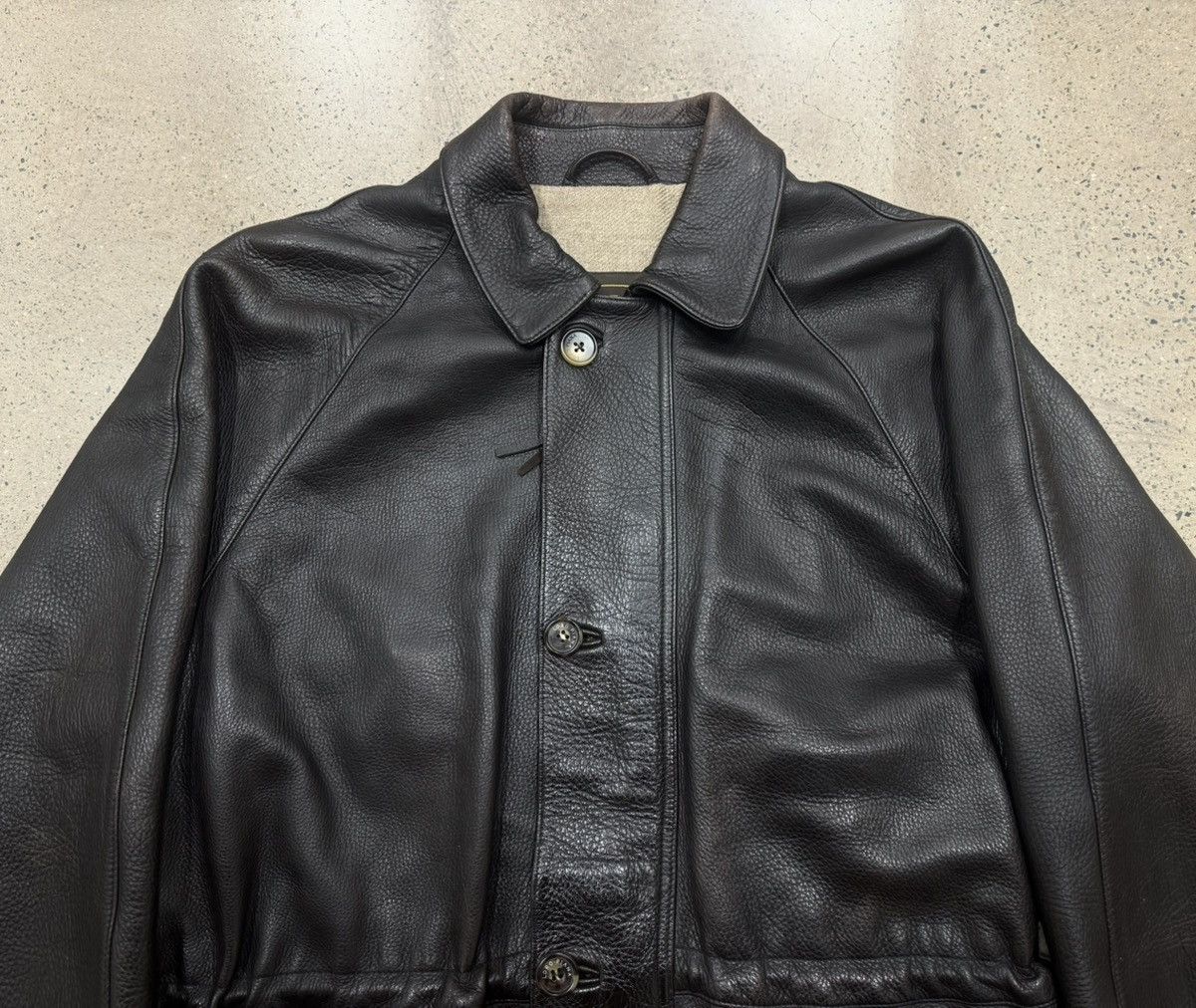 Loro Piana Loro Piana Horesy Leather Coat（Deerskin/cashmere） Size US L / EU 52-54 / 3 - 7 Thumbnail