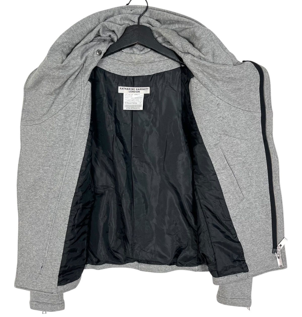 KATHARINE HAMNETT LONDON zip hoodie トップス KATHARINE