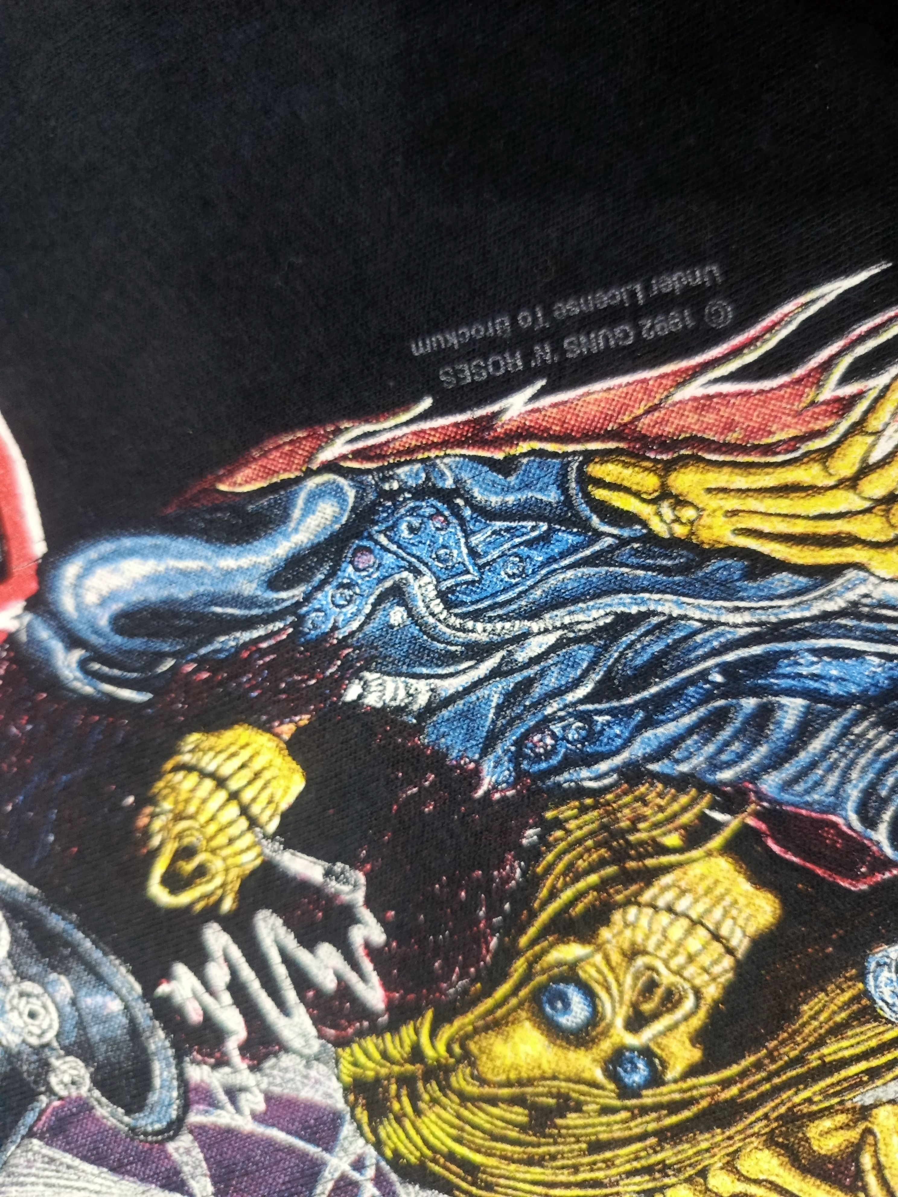 Vintage Vintage ‘92 Guns N’ Roses Tour Tee Size US L / EU 52-54 / 3 - 4 Thumbnail