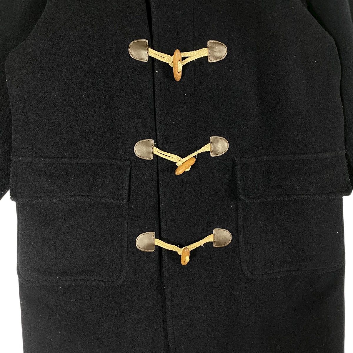 Lacoste Lacoste Wool Duffle Coat Size 3 (Fit L) Black Colour Size US L / EU 52-54 / 3 - 6 Thumbnail