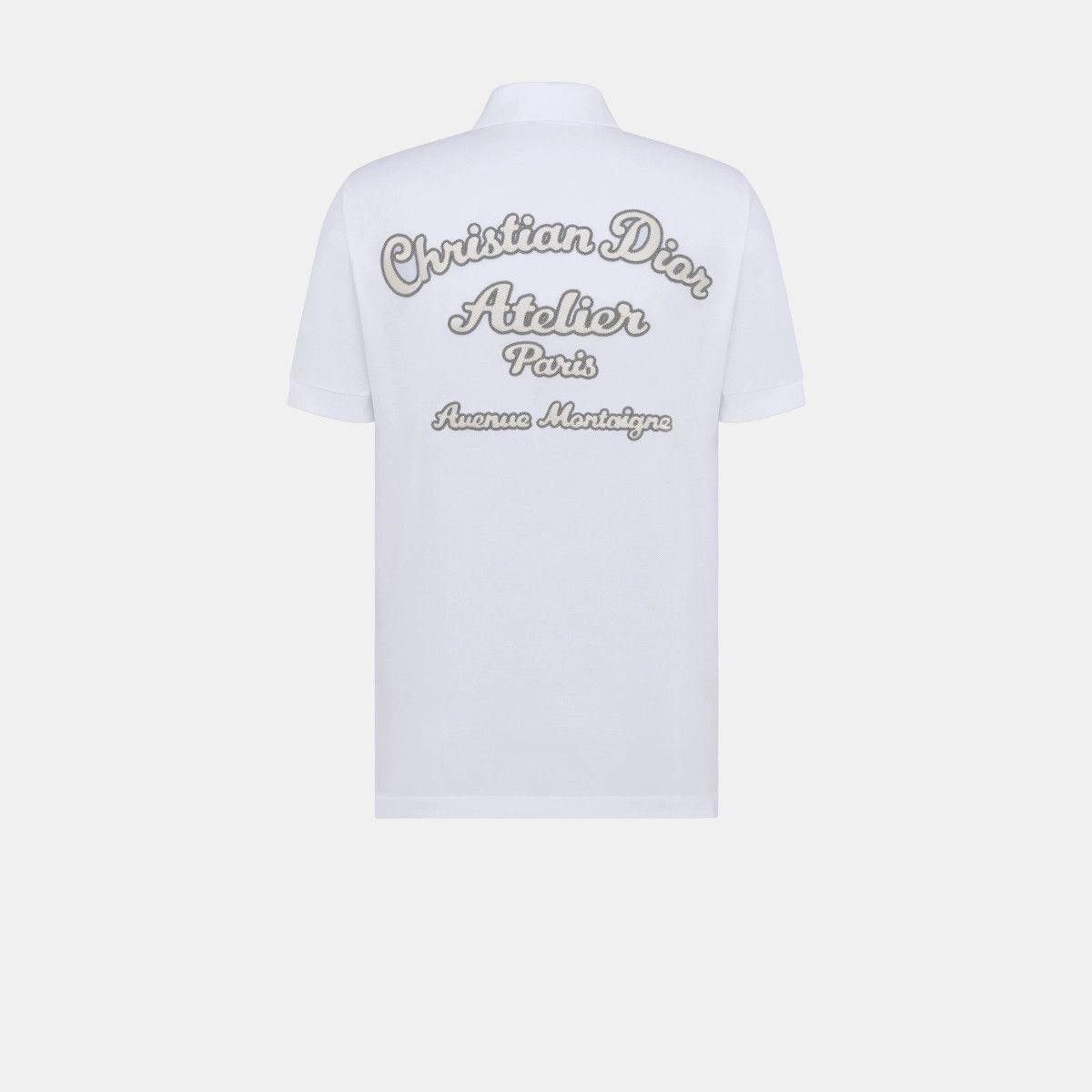 Dior o1bcso1str1224 Atelier' Polo Shirt in White Size US XL / EU 56 / 4 - 2 Thumbnail