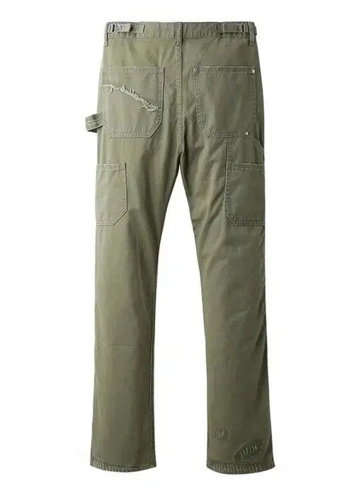 Japanese Brand High Street Cargo Pant Frayed Straight Jean Size US 30 / EU 46 - 3 Thumbnail