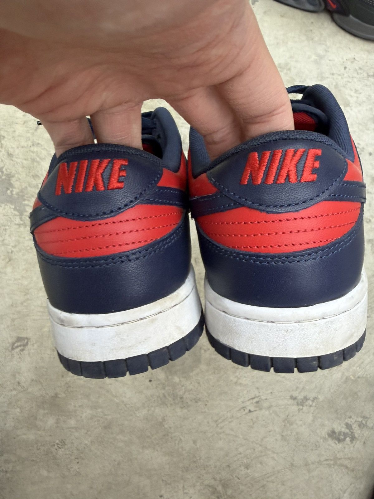 Nike Nike Dunk Low Champs Virginia University Orange Marine Size US 11 / EU 44 - 3 Thumbnail