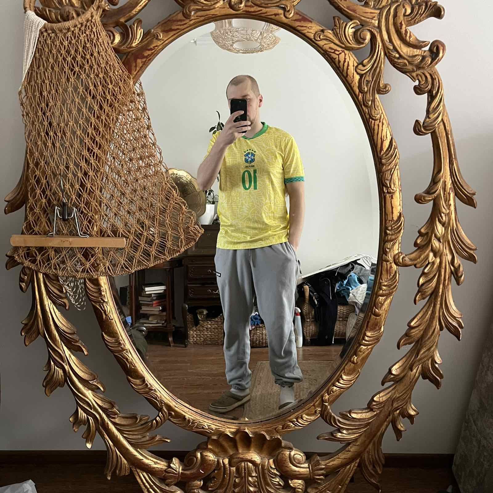 Other Vintage Y2K Brazil Soccer Graphic Jersey Shirt Size US M / EU 48-50 / 2 - 3 Thumbnail