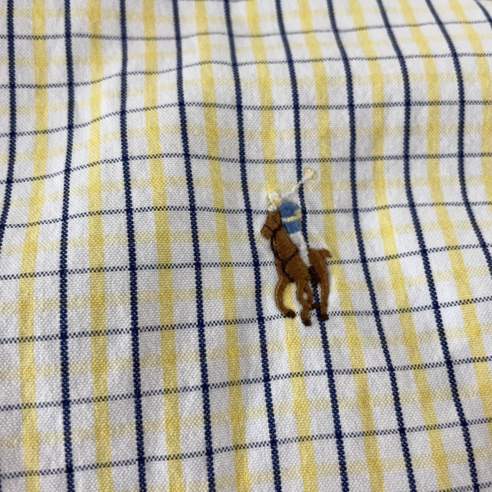 Polo Ralph Lauren Ralph Lauren Polo Shirt Plaid Classic Long Sleeve Mens Yellow Dress Shirt 14.5 32/33 Size XS? Size US S / EU 44-46 / 1 - 3 Thumbnail
