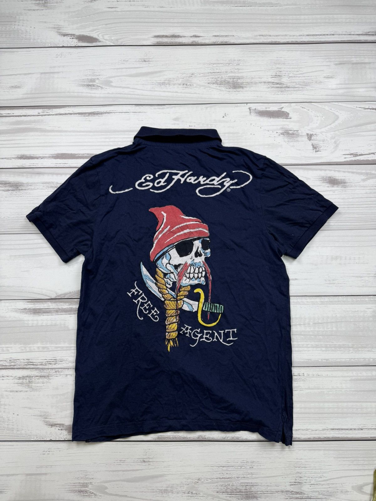 Ed Hardy Ed Hardy Blue Clothing for Men Size US M / EU 48-50 / 2 - 1 Thumbnail