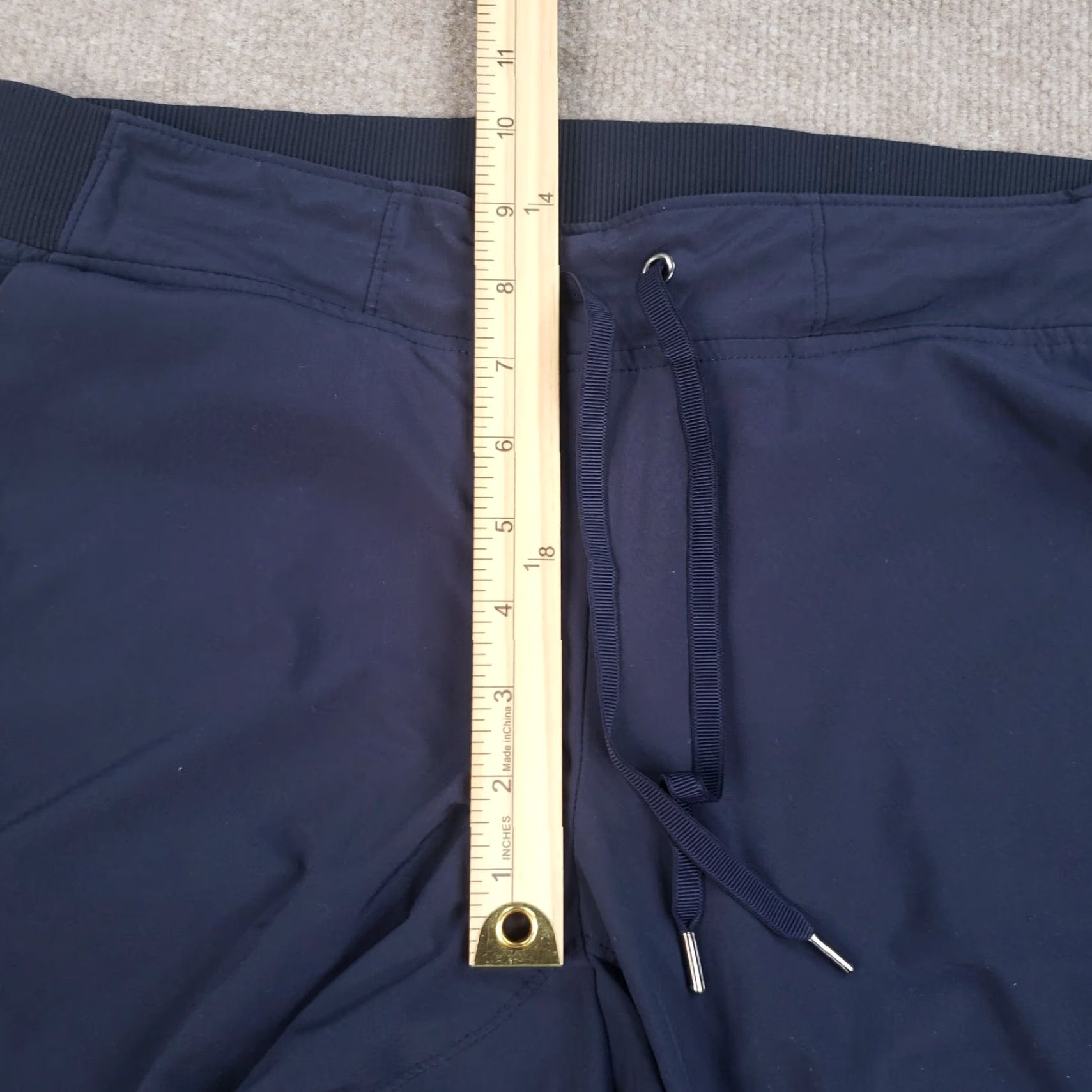 Athleta Athleta Pants Womens Size 14 Blue Elastic Waist Drawstring Lightweight Stretch Size 24" / US 00 / IT 34 - 6 Thumbnail