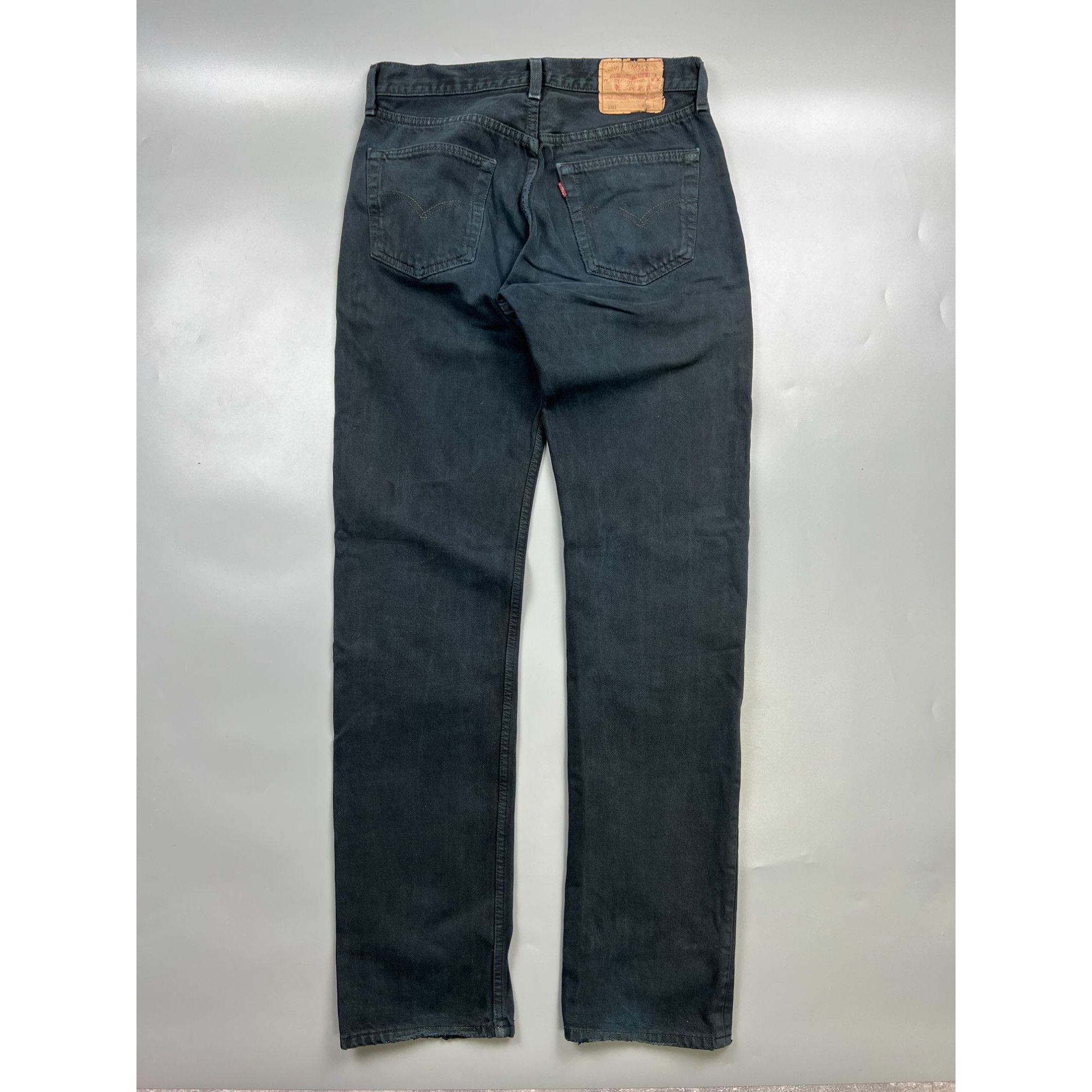 Levi's Levi’s 501 Made In USA Black Denim Jeans Pants (Y0937) Size US 32 / EU 48 - 9 Thumbnail