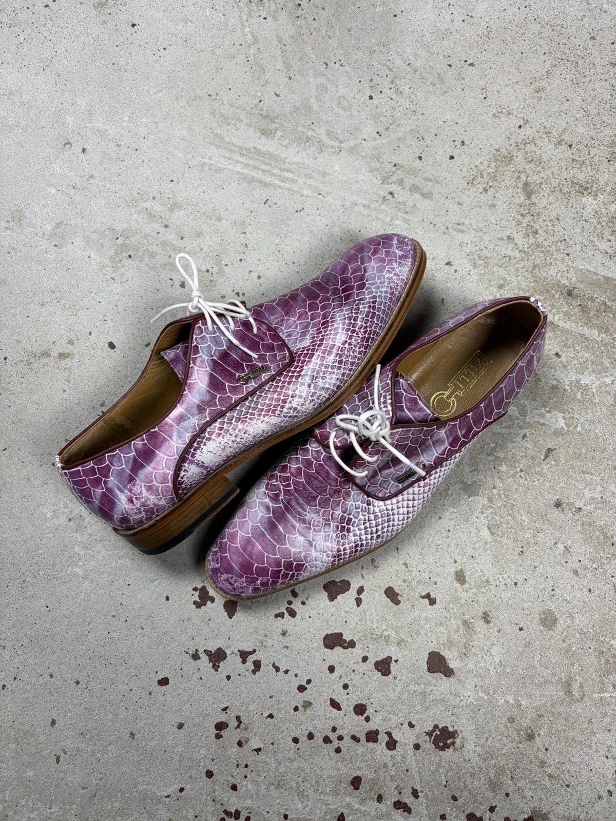 Zilli Zilli Leather Handmade Crocodile Derby Boots Shoes Size US 10 / EU 43 - 1 Thumbnail