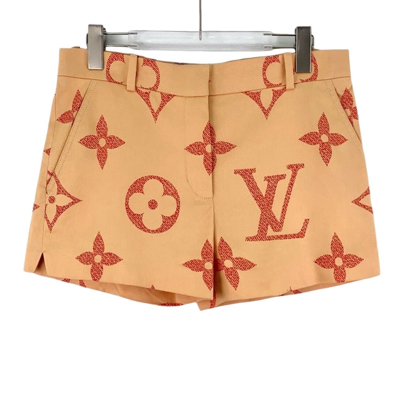 Louis Vuitton Louis Vuitton Monogram Print Cotton Shorts 38 Size 27" / US 4 / IT 40 - 1 Thumbnail