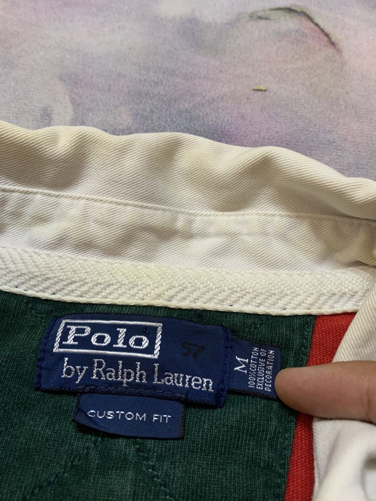 Polo Ralph Lauren Vintage 90’s Polo Ralph Lauren Rugby Shirt Size US M / EU 48-50 / 2 - 9 Thumbnail
