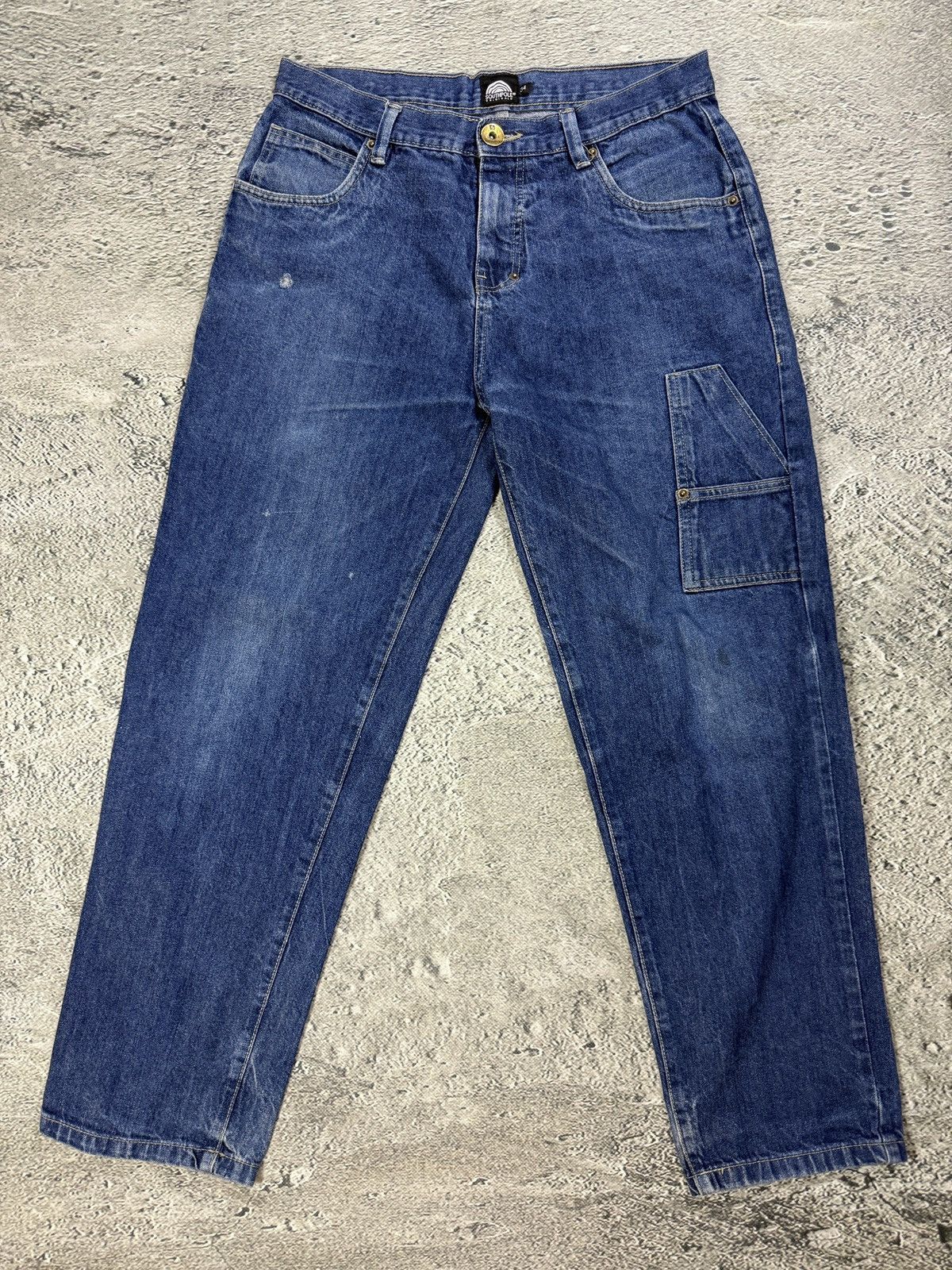 Southpole Southpole Jeans vintage big logo skate hip hop denim pants Size US 34 / EU 50 - 6 Thumbnail