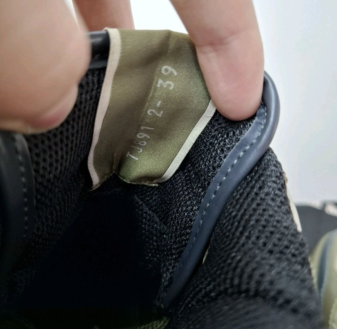 Valentino VALENTINO Camo Rockstud Green Leather High Top Sneakers Size US 7 / EU 40 - 6 Thumbnail