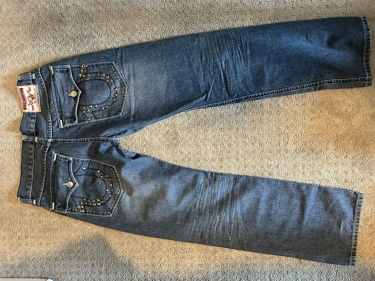 True Religion True Religion Studded Jeans Size US 34 / EU 50 - 2 Thumbnail