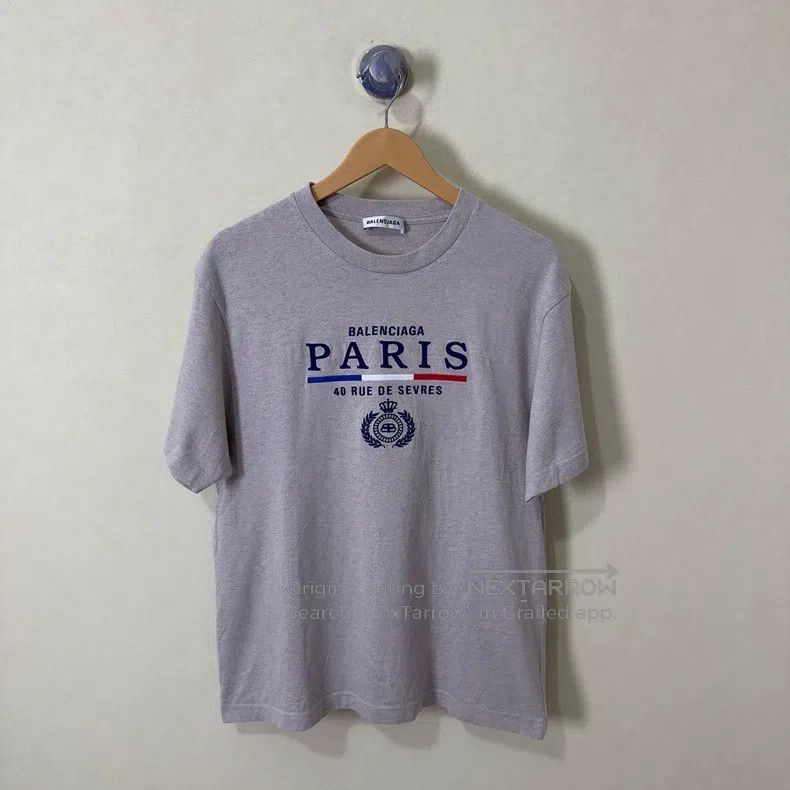 Balenciaga Balenciaga Crown wheat Paris letter short sleeve XS Size US XS / EU 42 / 0 - 1 Thumbnail