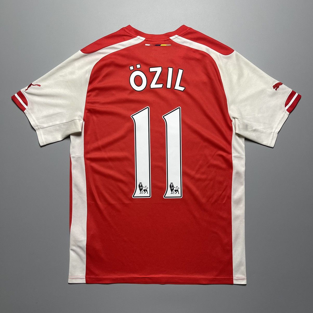 Puma ARSENAL PUMA 2014/2015 FOOTBALL SOCCER HOME JERSEY #11 OZIL Size US S / EU 44-46 / 1 - 1 Thumbnail