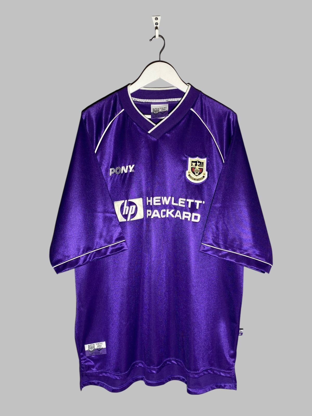 Vintage Vintage Pony Tottenham Hotspur 1998 1999 Away Football Shirt Size US XXL / EU 58 / 5 - 1 Thumbnail