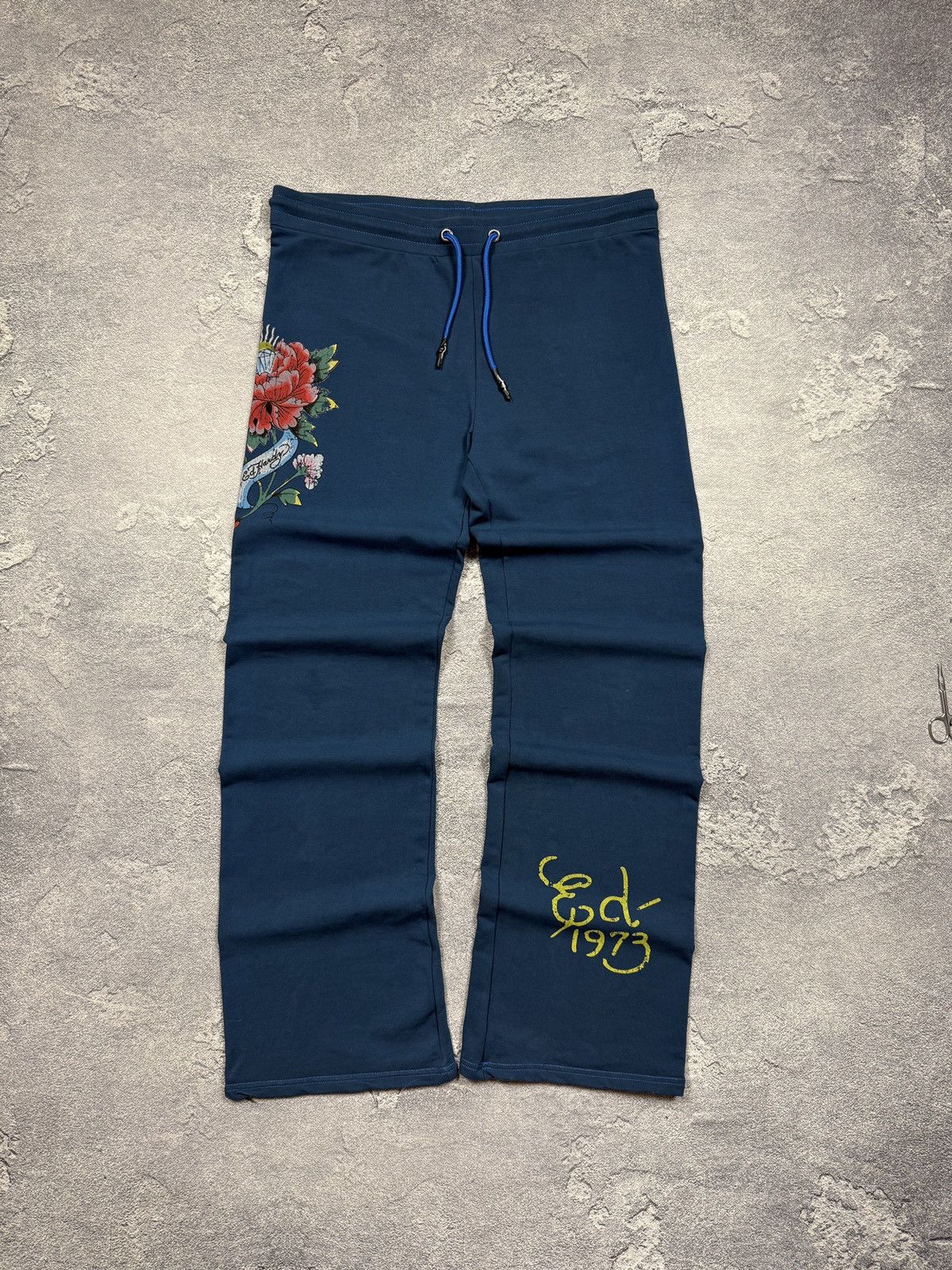 Ed Hardy Vintage Y2K Ed Hardy Flower Print Track Suit Size L / US 10 / IT 46 - 17 Thumbnail