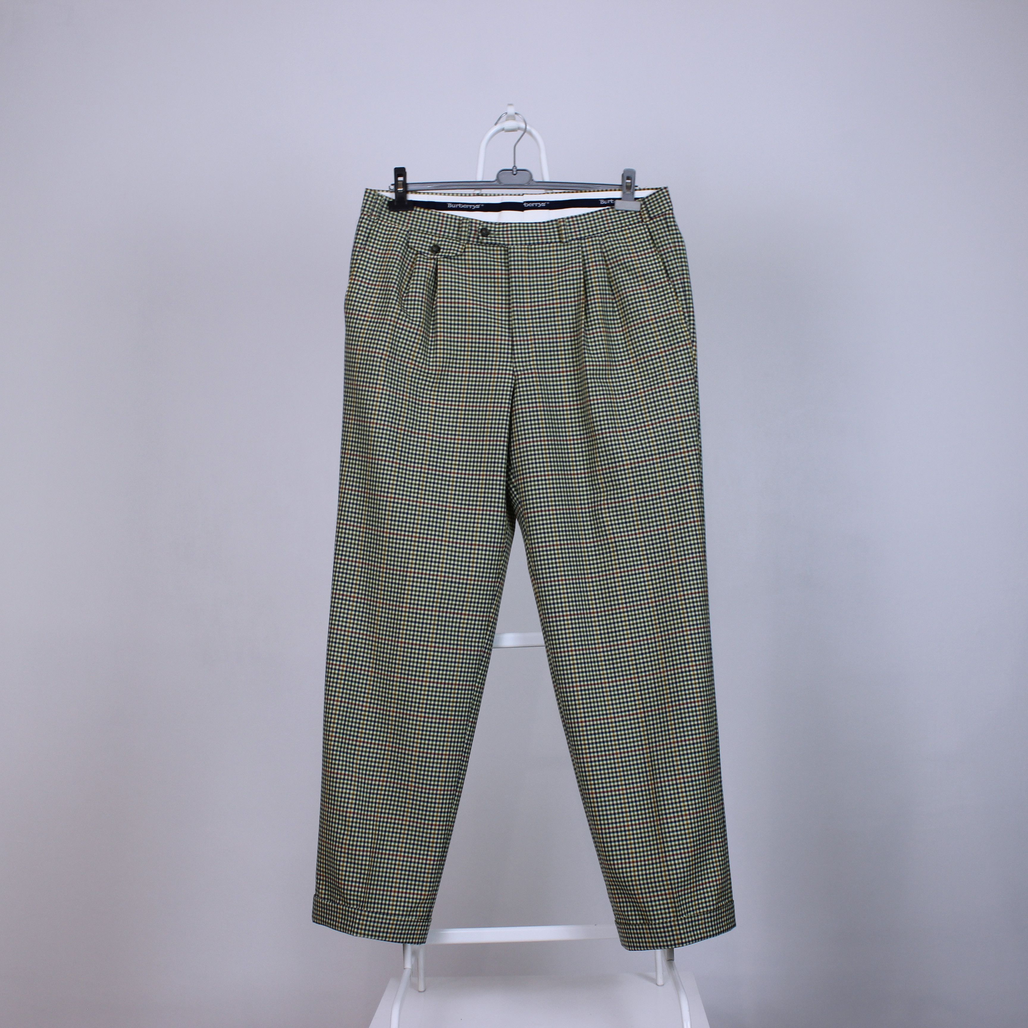 Burberry Burberrys vintage wool pants Size US 36 / EU 52 - 1 Thumbnail