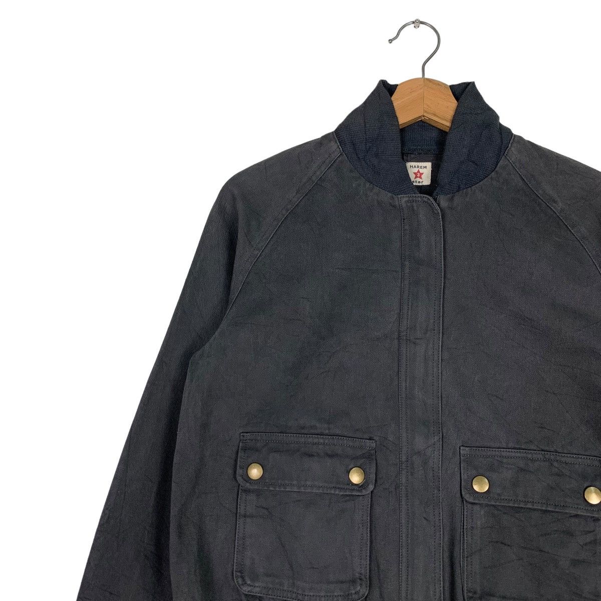 Japanese Brand HAREM STAR Work Jacket #0416-C19 Size US M / EU 48-50 / 2 - 6 Thumbnail