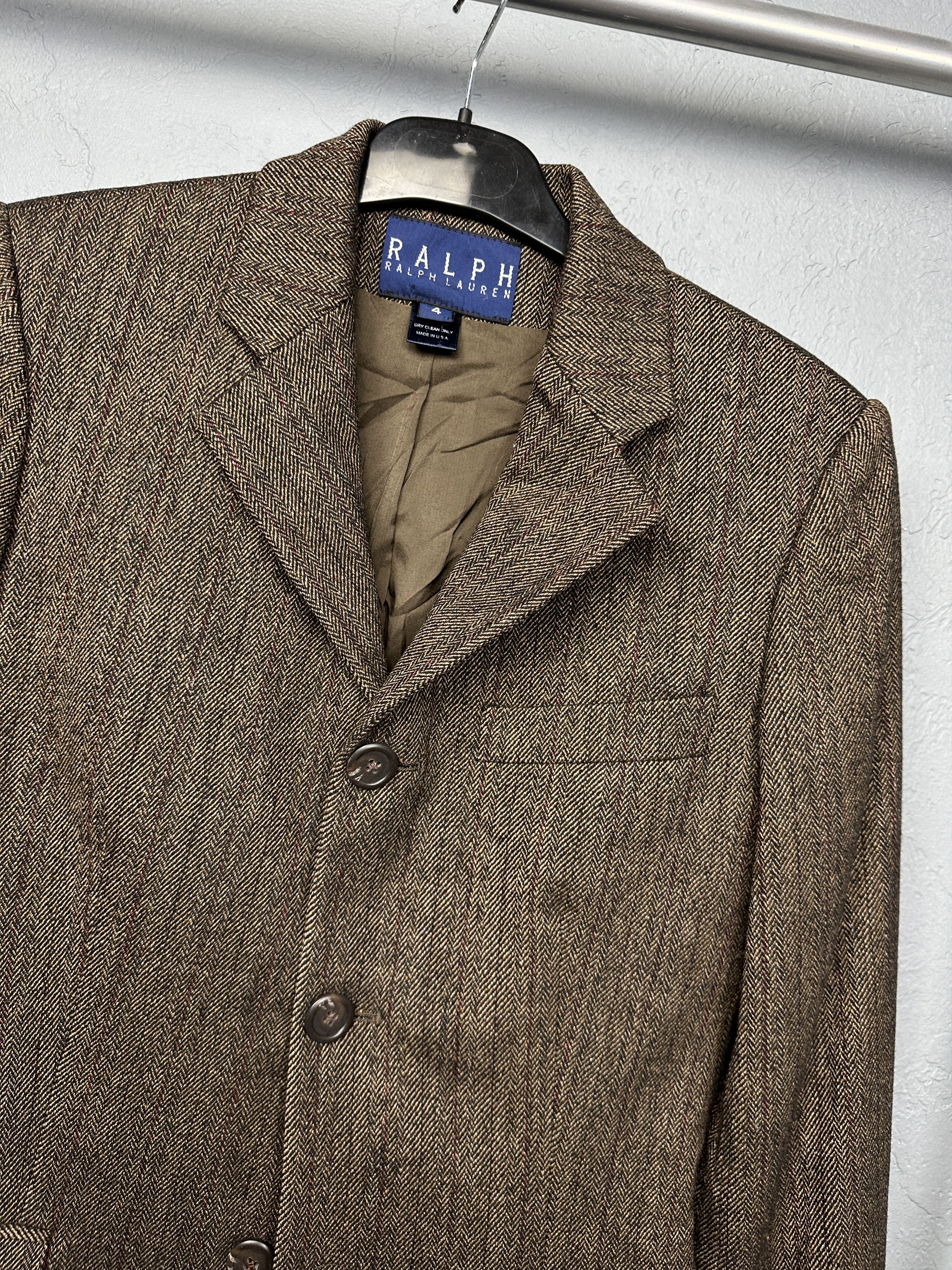Polo Ralph Lauren Polo Ralph Lauren Vintage Womens Wool Blazer Jacket Size S / US 4 / IT 40 - 2 Thumbnail