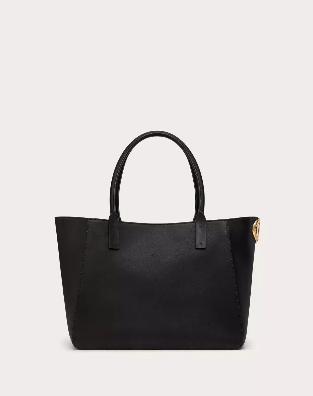 Valentino oc11z0725 Size:OS/Shopping Bag In Nappa Calfskin in Black Size ONE SIZE - 3 Thumbnail