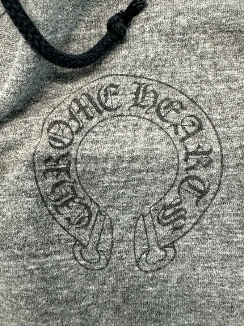 Chrome Hearts CHROME HEARTS Size XL Gray horseshoe cross zipper hoodie Size US XL / EU 56 / 4 - 5 Thumbnail