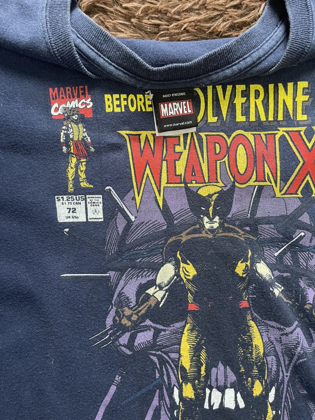 Mad Engine × Marvel Comics Marvel Comics Presents : Wolverine ( 1988 ) #72 Size US XXL / EU 58 / 5 - 2 Thumbnail