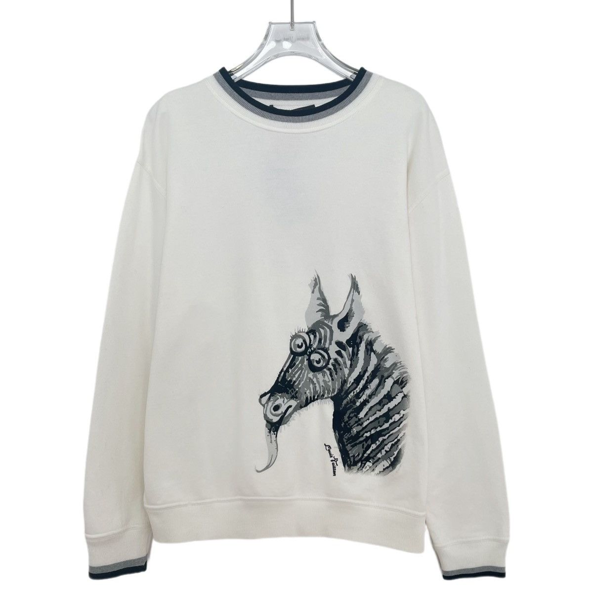 Louis Vuitton Louis Vuitton Zoo Long Sleeve Sweatshirt K26WX Size US M / EU 48-50 / 2 - 1 Thumbnail