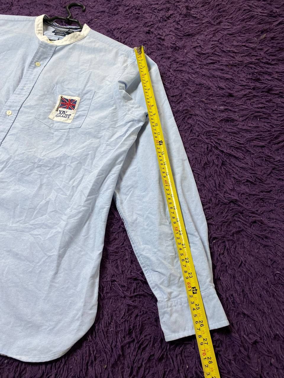 Polo Ralph Lauren Vintage Polo Ralph Lauren Custom Fit Button Up Shirt Size XL Size US XL / EU 56 / 4 - 11 Thumbnail
