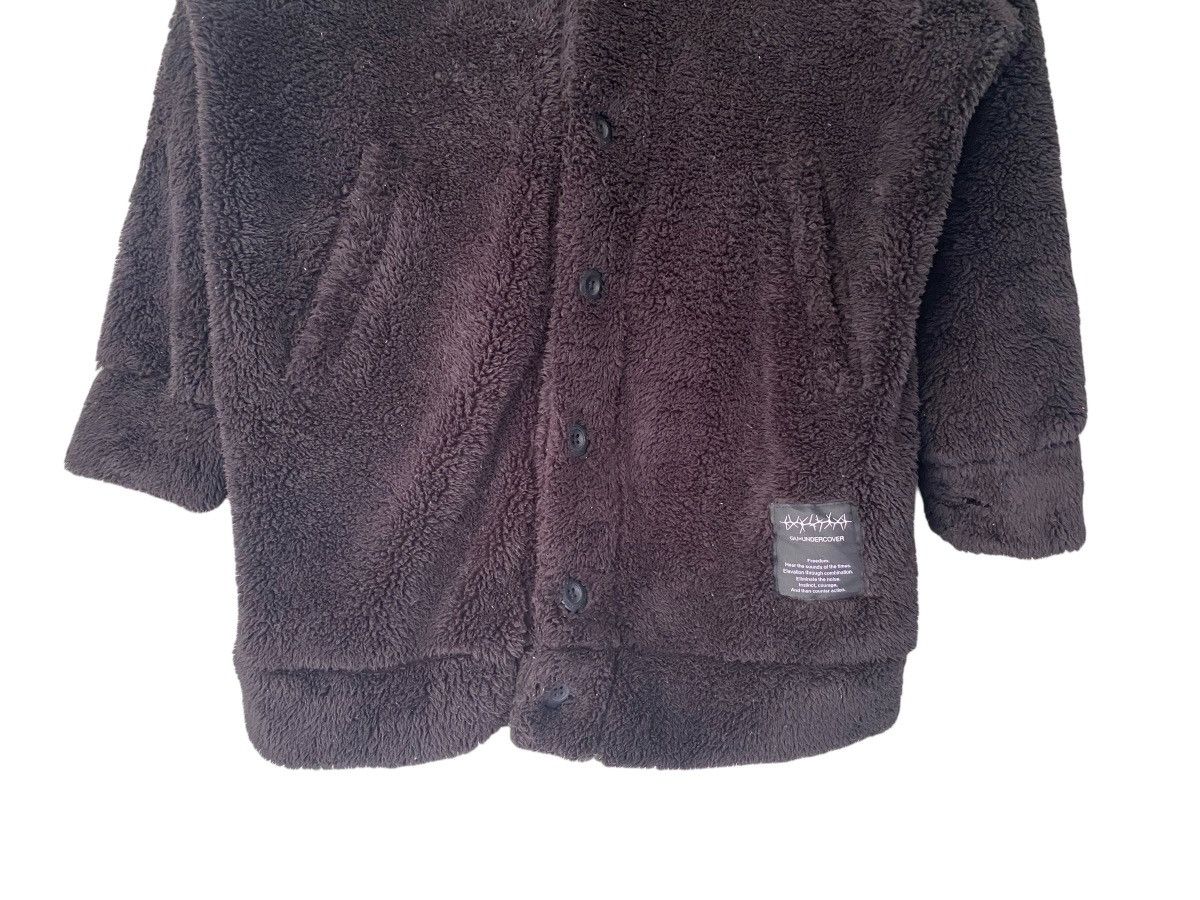 GU × Undercover Freedom GUxUNDERCOVER Fleece Button Jacket Cardigan (M) Size US M / EU 48-50 / 2 - 4 Thumbnail