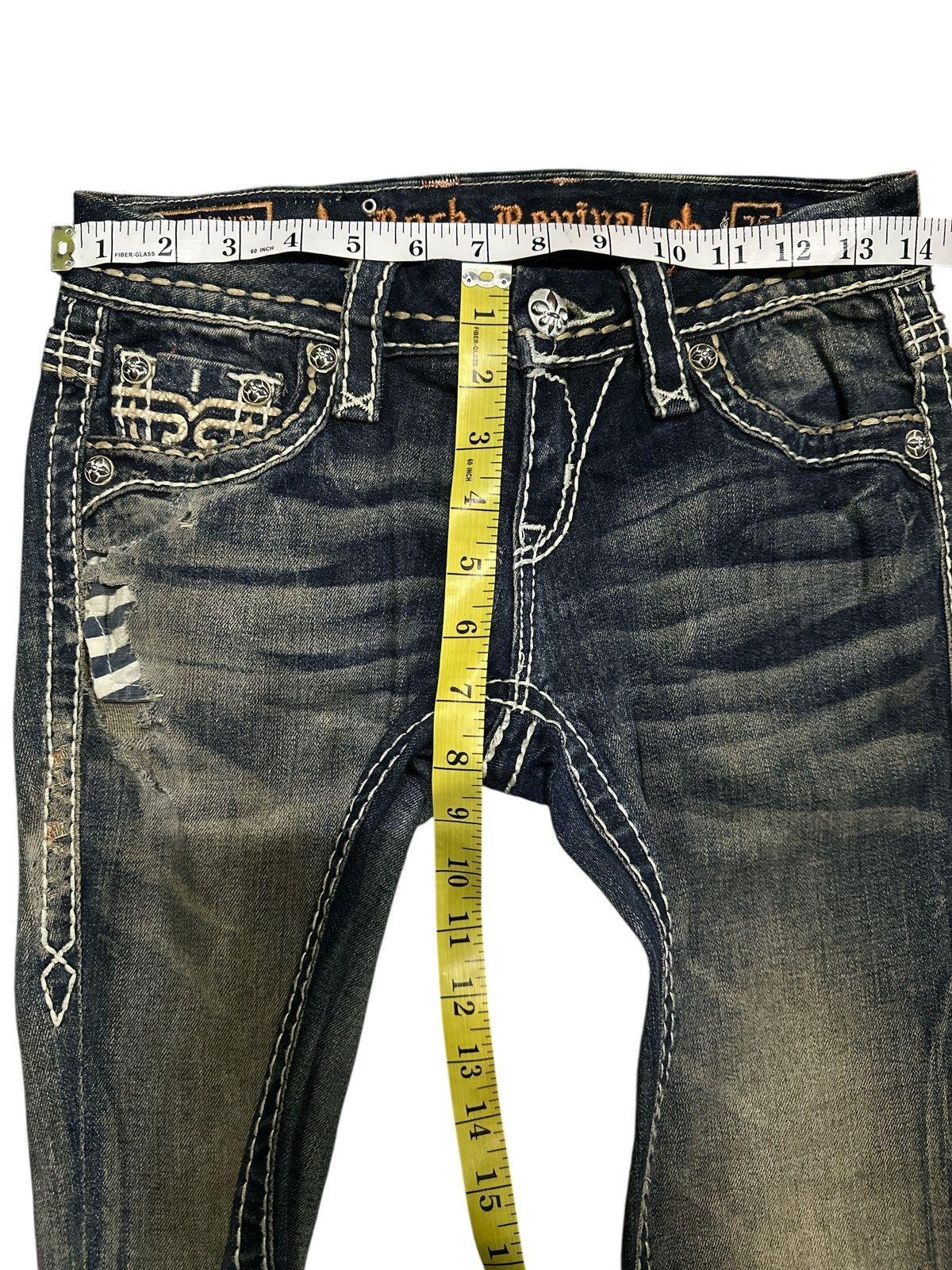 Rock Revival Distress Flare Rock Revival 28X38 Size US 28 / EU 44 - 4 Thumbnail