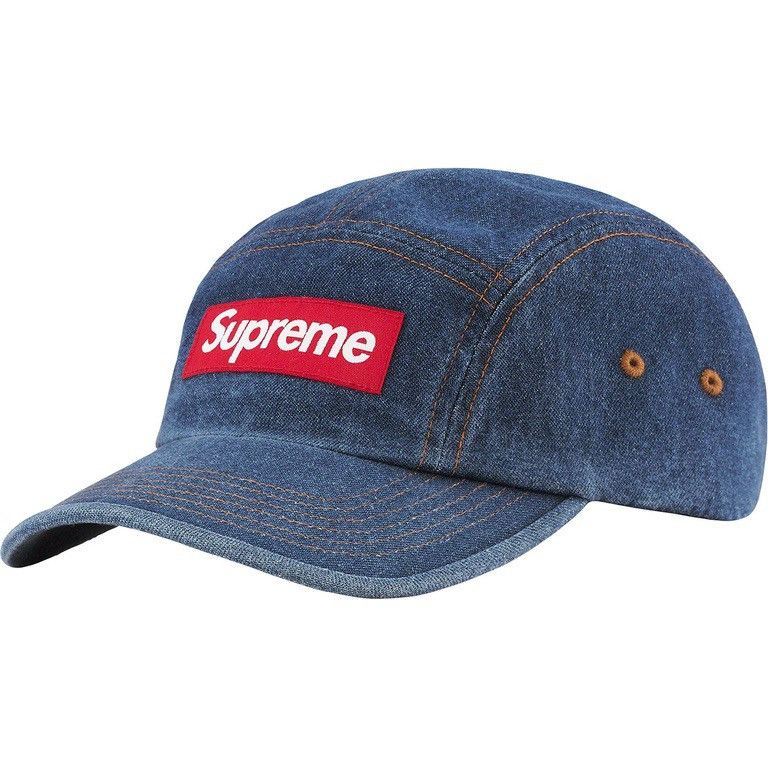 Supreme Supreme Washed Chino Twill Camp Cap - Denim Size ONE SIZE - 1 Thumbnail