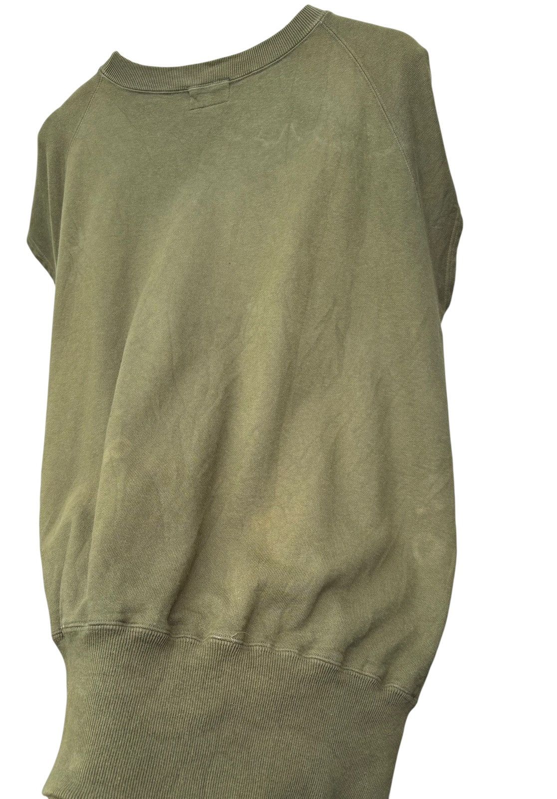 Japanese Brand Acoustic Japan Sleeveless Machine Gun Logo Faded Sweatshirt Size US L / EU 52-54 / 3 - 15 Thumbnail