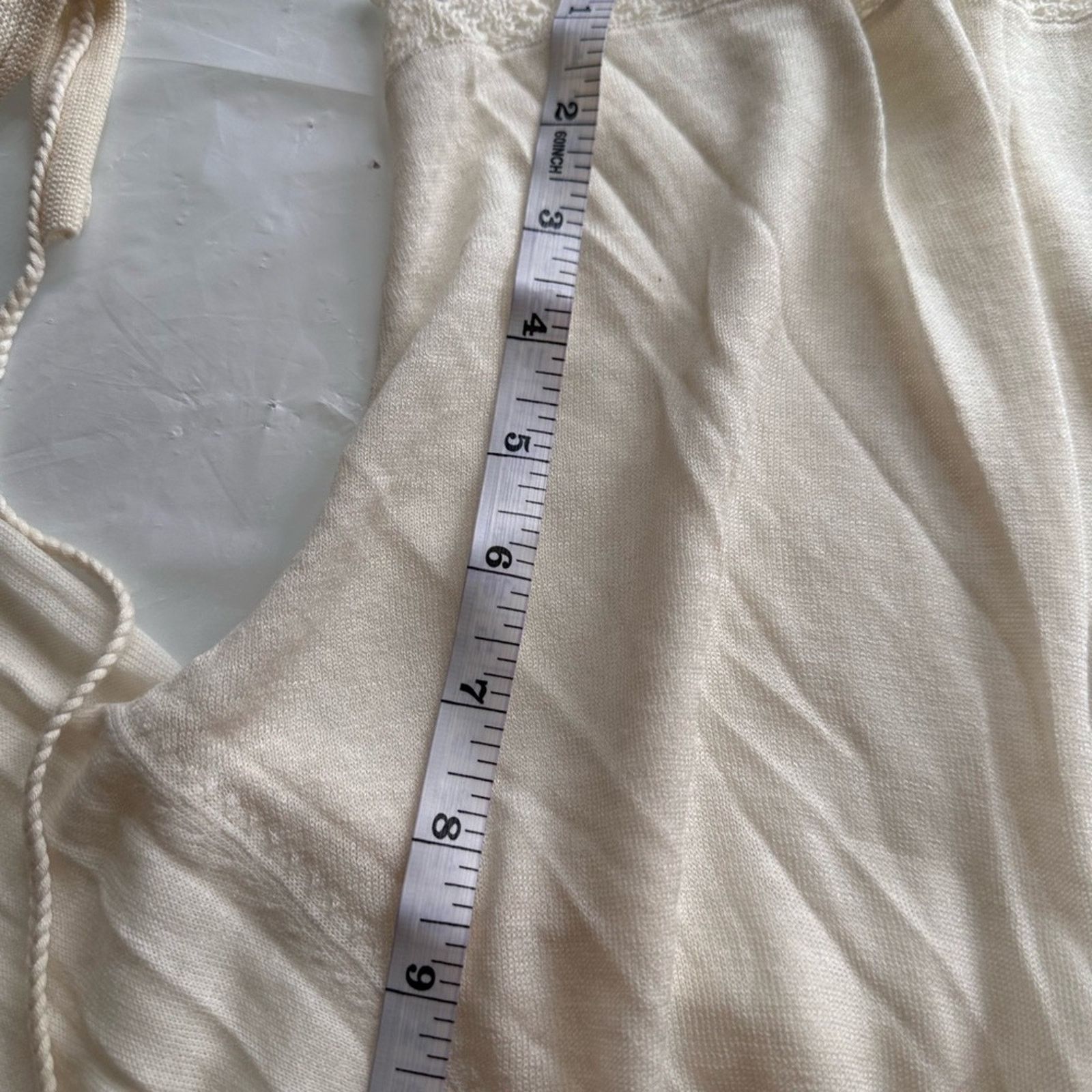 Rebecca Taylor Rebecca Taylor Cream Button Down Blouse L Size L / US 10 / IT 46 - 10 Thumbnail