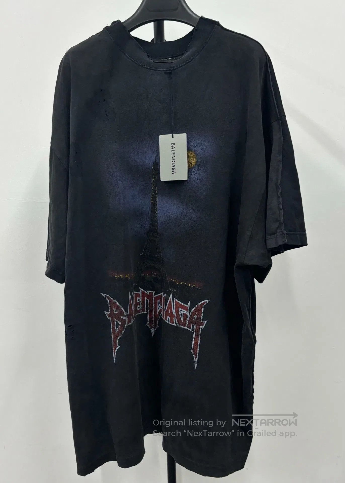 Balenciaga balenciaga fw24 logo oversized t. Size US M / EU 48-50 / 2 - 1 Thumbnail
