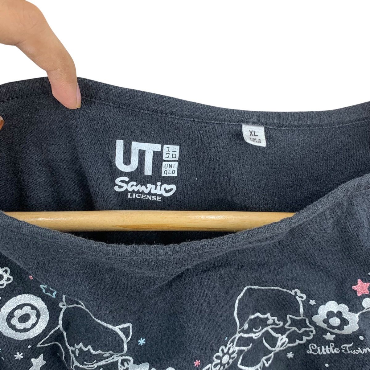 Uniqlo UNIQLO x SANRIO CARTOON Little Twin Stars Tee Shirt Top Size XL / US 12-14 / IT 48-50 - 6 Thumbnail