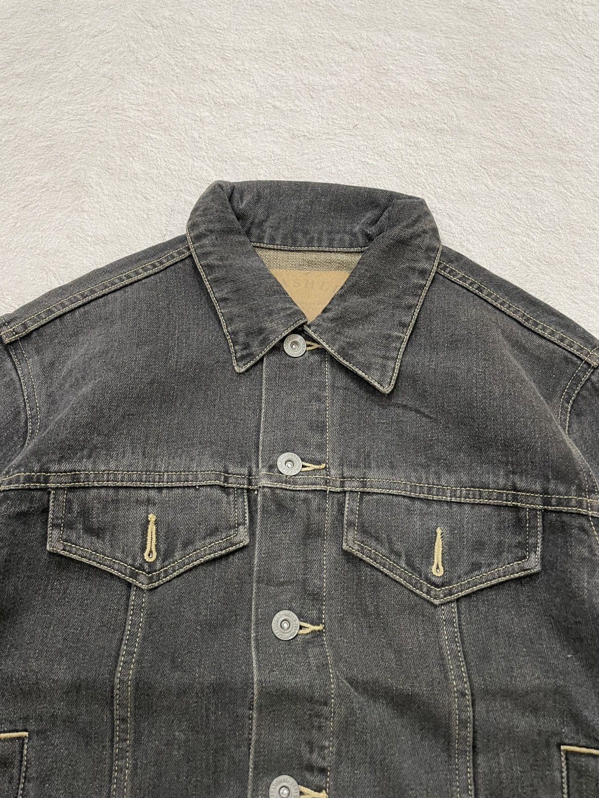 14th Addiction 00s Japan Denim Black Jacket Washed Hysteric Y2K If6was9 LGB Size US M / EU 48-50 / 2 - 3 Thumbnail