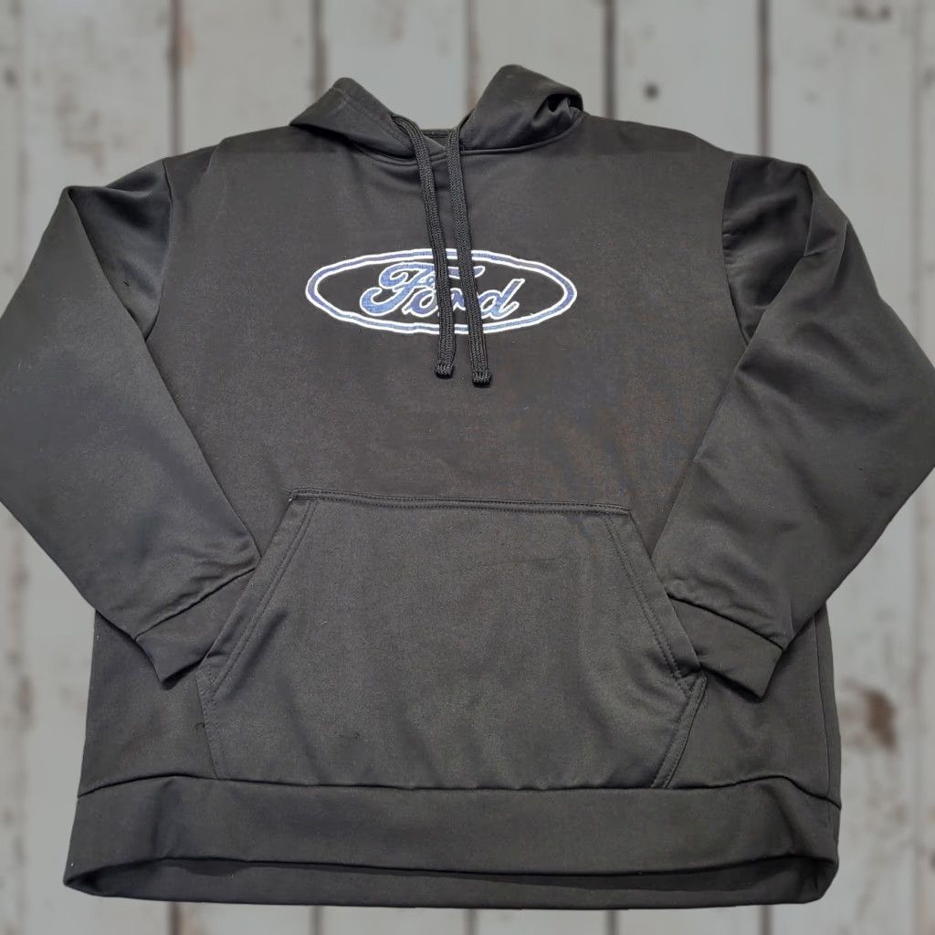Ford Ford Hoodie Men's Large Black & Camouflage Long Sleeve Motor Mechanic Race Pullover Hooded Shirt Boys/Men? Size US L / EU 52-54 / 3 - 1 Thumbnail