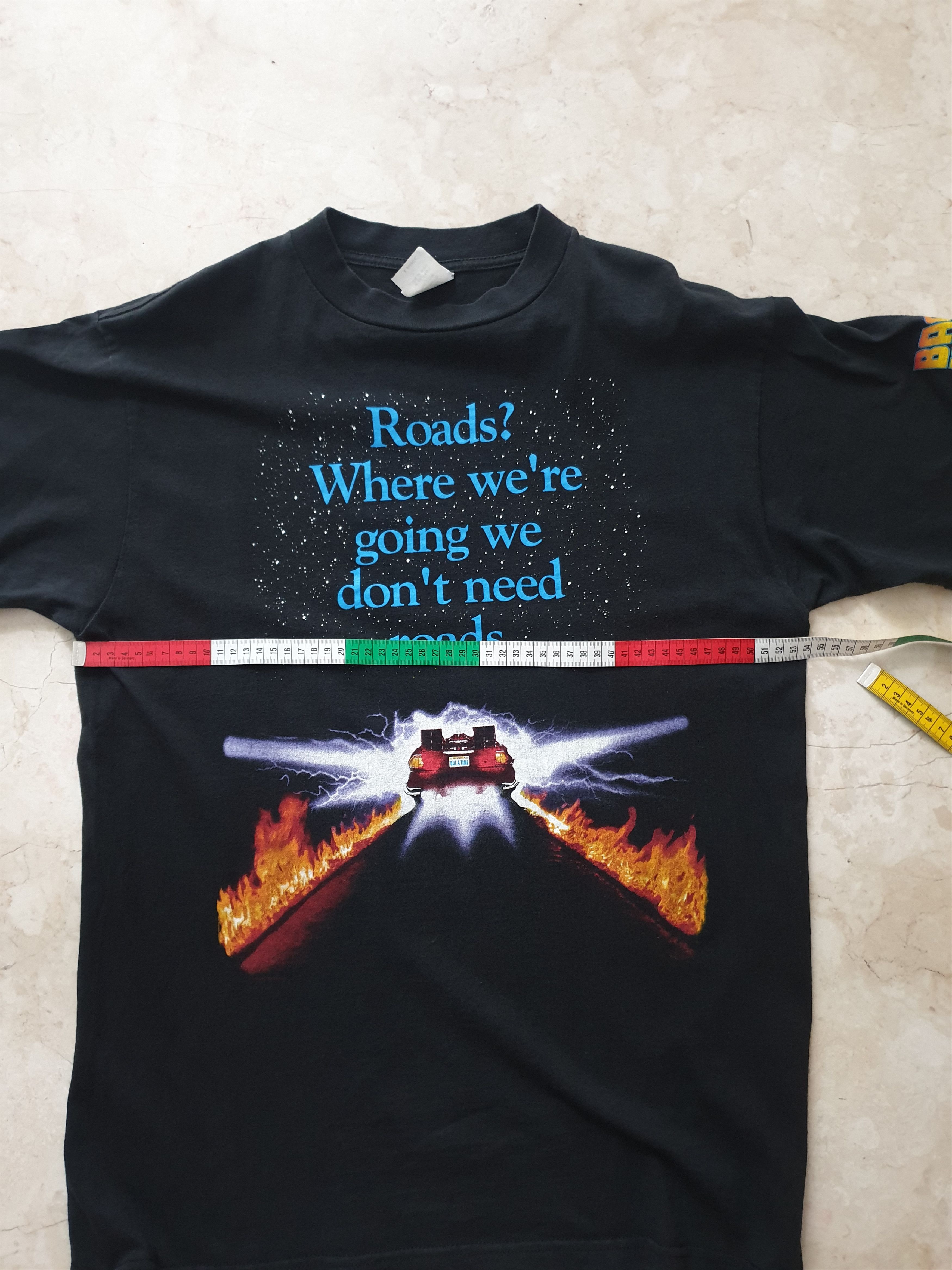 image of Vintage Back To The Future 90's Grail in Black, Men's (Size Large)