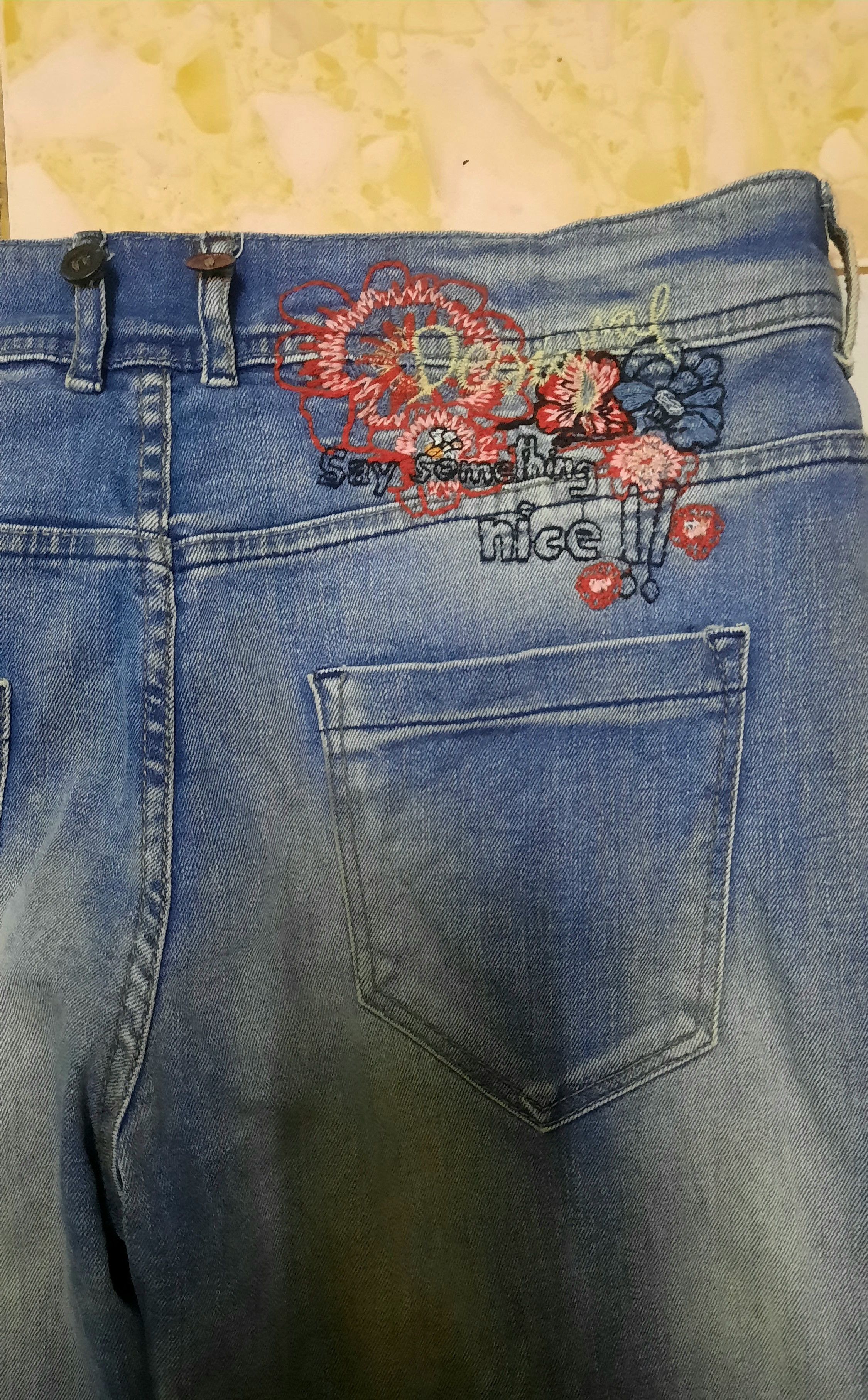 Desigual Desigual embroidery pattern jeans Size 36" / US 14 / IT 50 - 7 Thumbnail