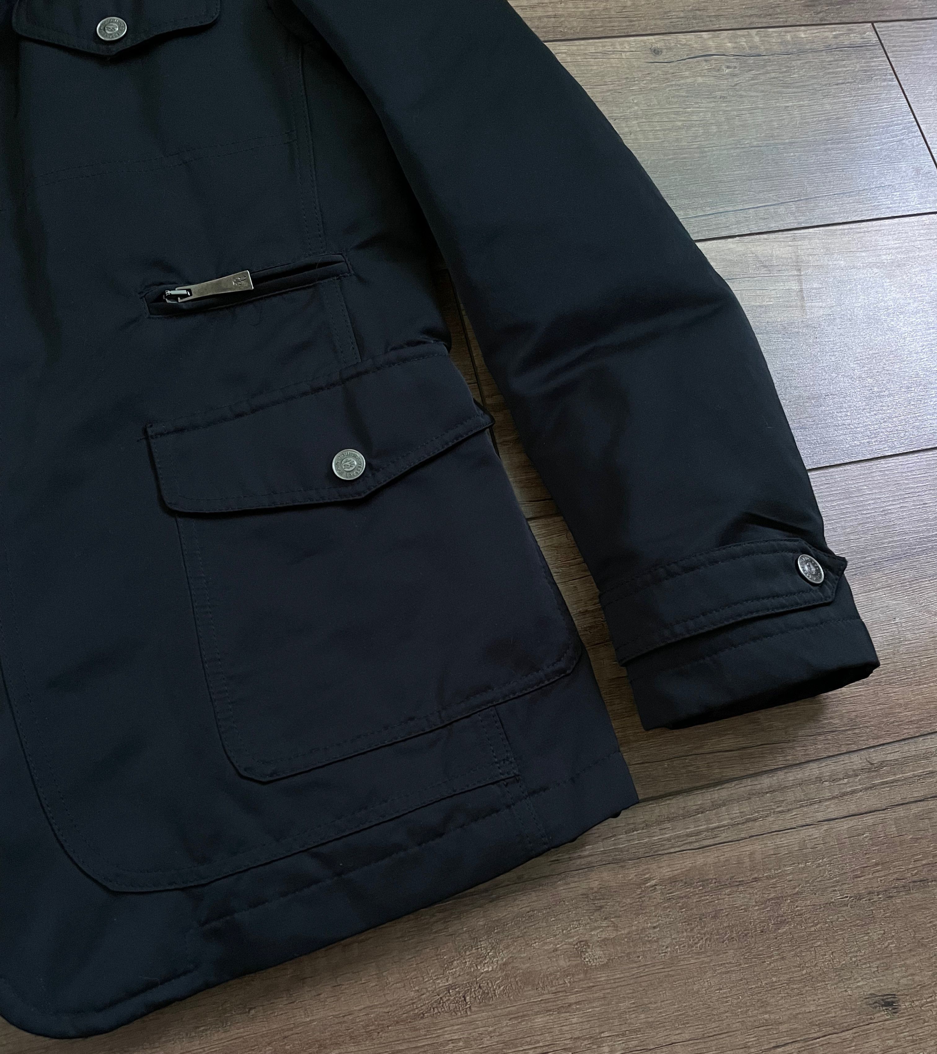 Versace Versace Jeans Black Insulated Coat Blazer Jacket Size US L / EU 52-54 / 3 - 4 Thumbnail
