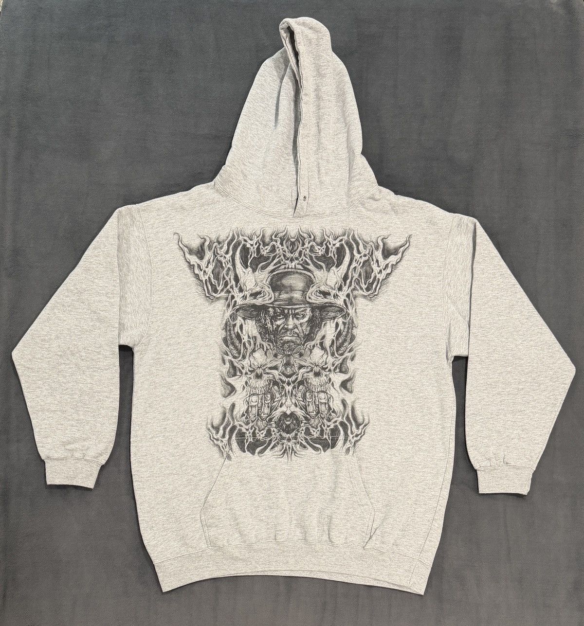 WWE Vintage 2000s WWE Undertaker ‘You’re Already Gone’ Hoodie Size US XXL / EU 58 / 5 - 5 Thumbnail