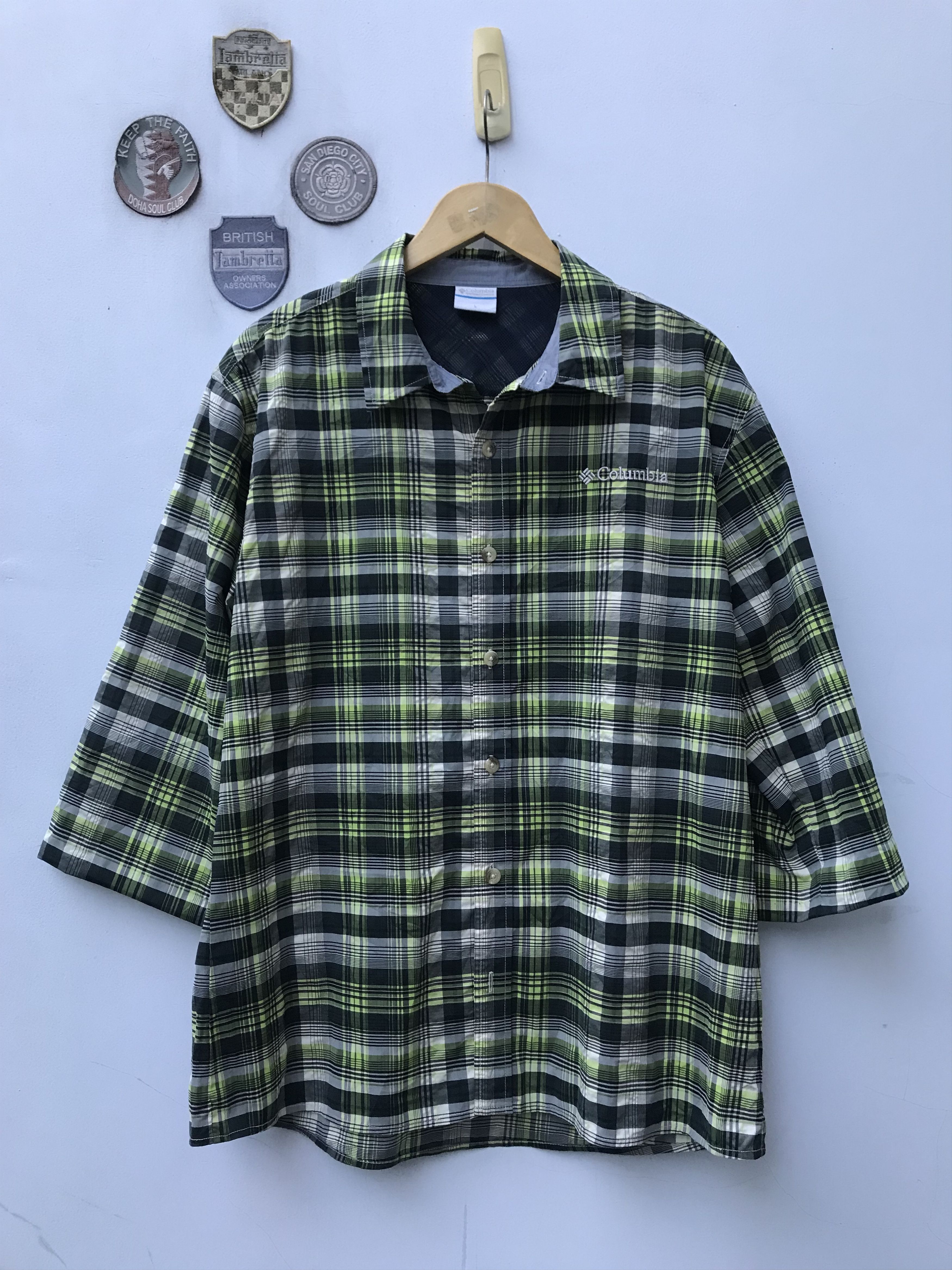 Columbia Columbia Tartan Outdoor Shirt black green Size US L / EU 52-54 / 3 - 4 Thumbnail