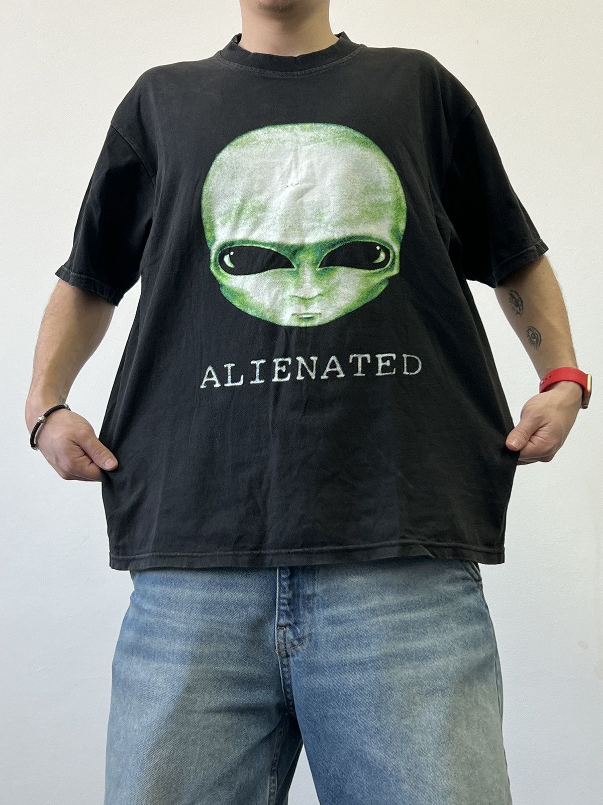 Alien Workshop × Band Tees × Vintage Vintage Alien Workshop Big Head T shirt Medium Alienated Size US M / EU 48-50 / 2 - 1 Thumbnail