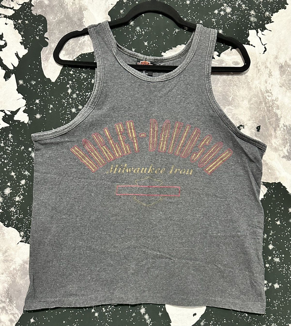 Harley Davidson Harley Davidson Grey Tank Top Shirt Size US M / EU 48-50 / 2 - 1 Thumbnail